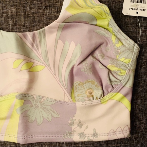 Free People | NWT Crush Bright Lime Sports Bra - Picture 7 of 11